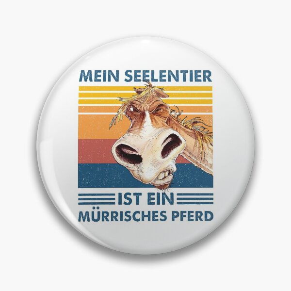 Item preview, MEIN SEELENTIER IST EIN MURRISCHES PFERD VINTAGE designed and sold by Princez21.