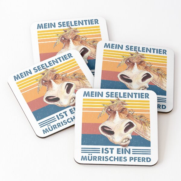 Item preview, MEIN SEELENTIER IST EIN MURRISCHES PFERD VINTAGE designed and sold by Princez21.