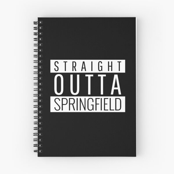 Item preview, Straight Outta Springfield Ohio designed and sold by Teelogic.