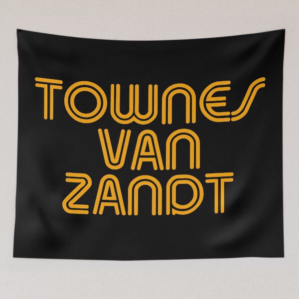 Item preview, Townes Van Zandt - Retro City Typography Fan Art designed and sold by acquiesce13.