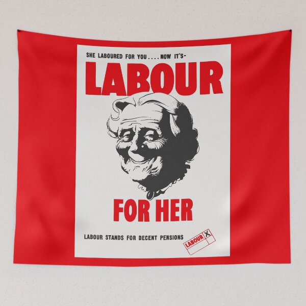 Item preview, Labour Party Election Poster 1945 designed and sold by sirglennbo.