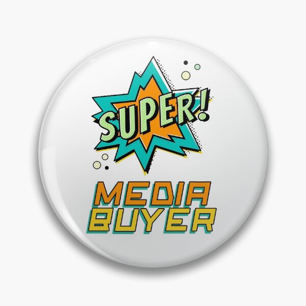 Item preview, Super! Media Buyer designed and sold by RMHTees.