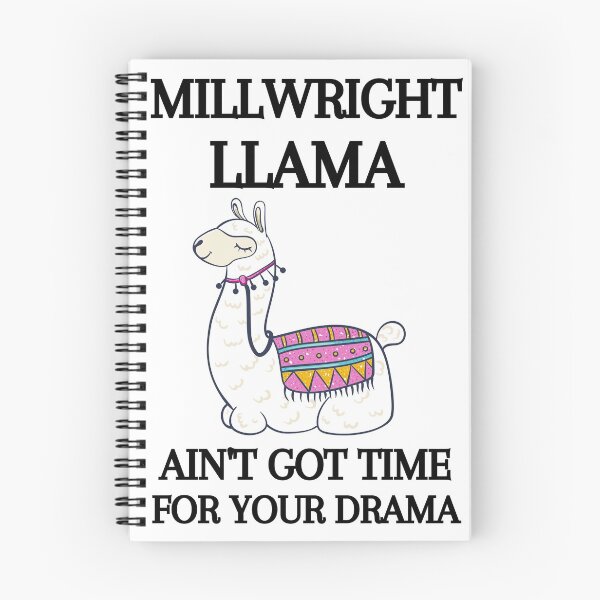 Item preview, Millwright Funny Gift -  Millwright Llama Saying designed and sold by Yay Design.