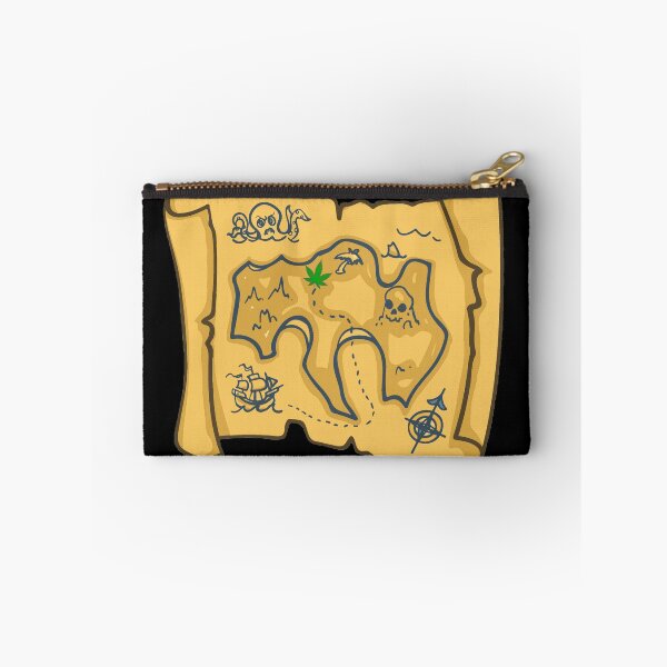 Item preview, Weed Lovers, Pirate Treasure Map #1 designed and sold by Hypnotees.