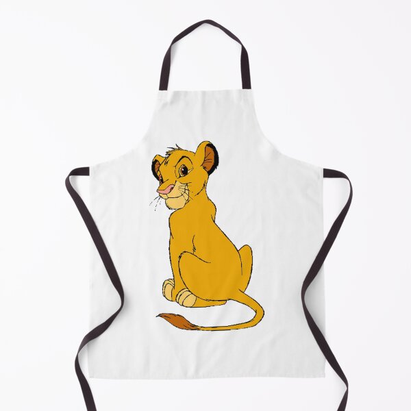 Item preview, cute simba lion drawing designed and sold by KnitNknot.