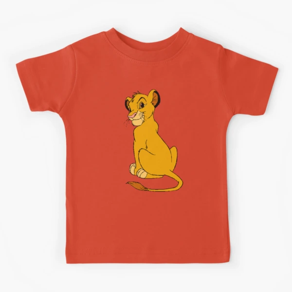 cute simba lion drawing Kids T-Shirt for Sale by KnitNknot