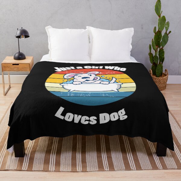 Item preview, Just A Girl Who Loves Dogs designed and sold by HeroProd.