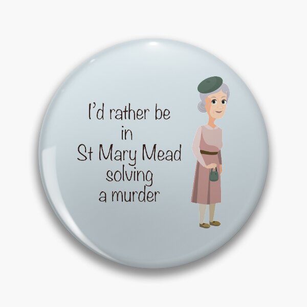 Item preview, I'd rather be in St Mary Mead solving a murder designed and sold by Amelia Hay.