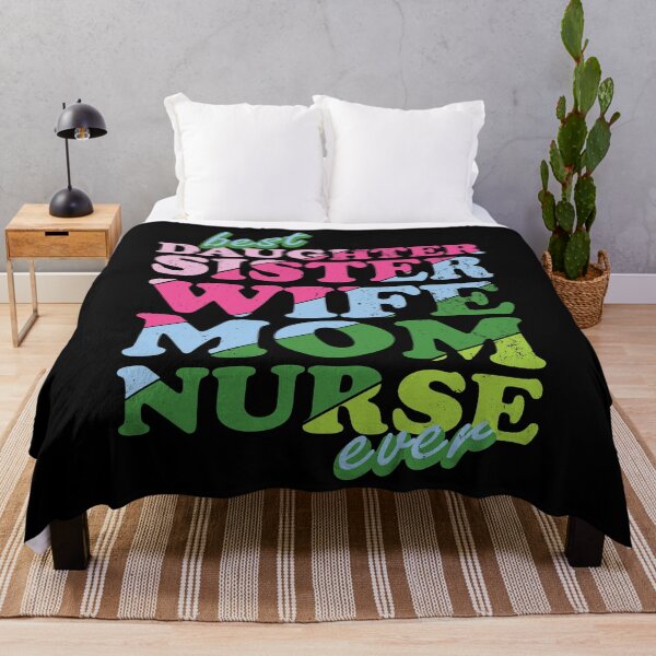 Item preview, Best Daughter Sister Wife Mom Nurse Ever 2 - Mothers Day, Birthday Gift designed and sold by DrawingBoard.