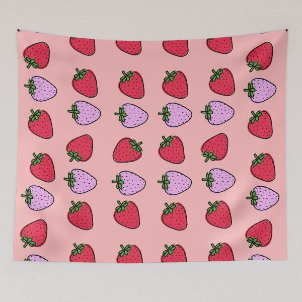 Item preview, Cute strawberry pattern designed and sold by Theleochick.