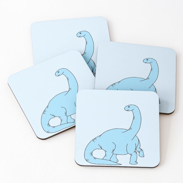 Item preview, Light Blue Dinosaur designed and sold by lakhum.
