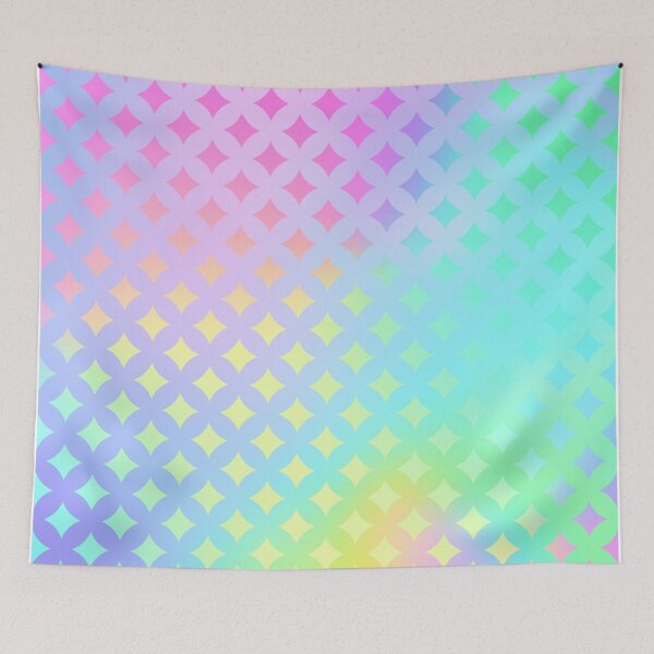 Item preview, Iridescent Geometric Diamond Pattern 2 designed and sold by GeeHanz.