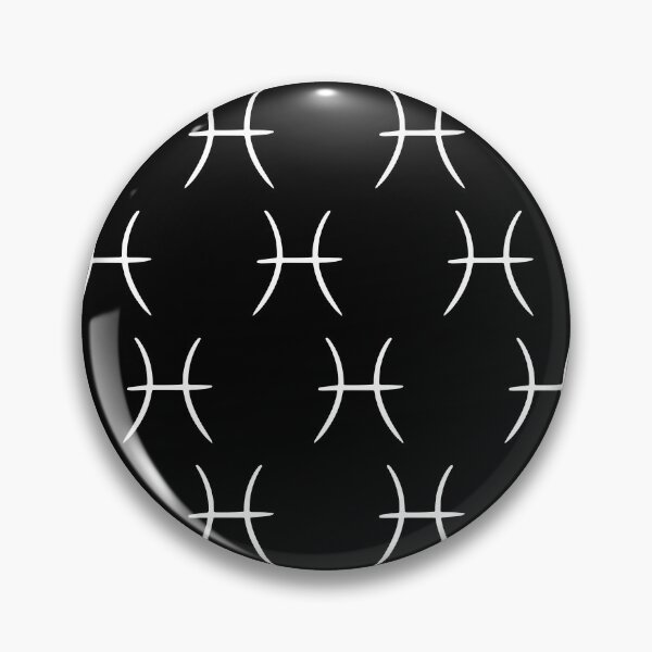 Item preview, minimalist pisces pattern in black and white  designed and sold by neopop.