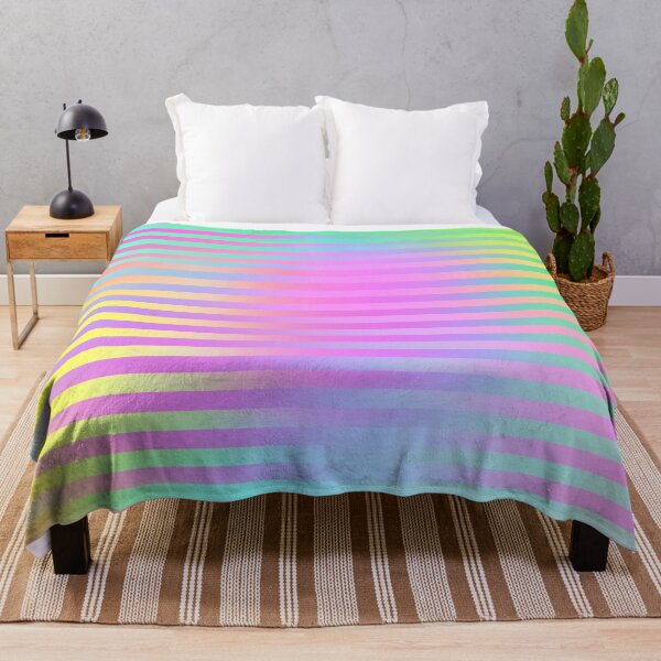 Item preview, Iridescent Geometric Stripes Pattern 3 designed and sold by GeeHanz.