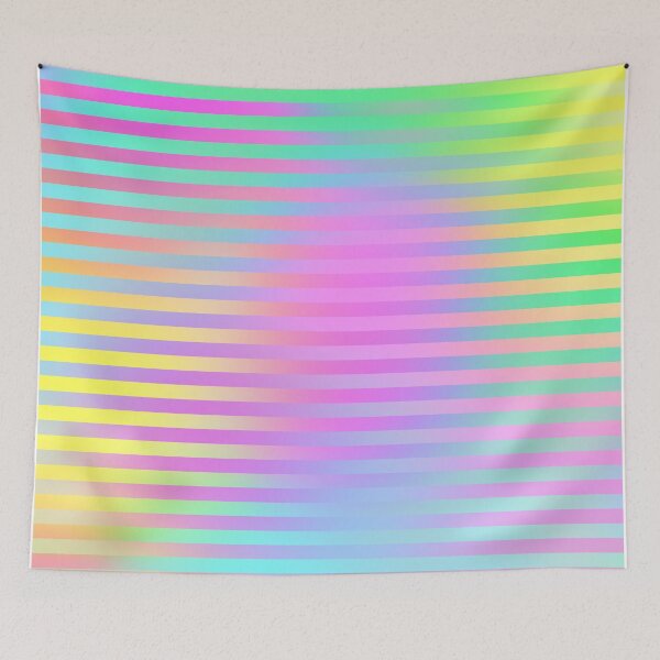 Item preview, Iridescent Geometric Stripes Pattern 3 designed and sold by GeeHanz.
