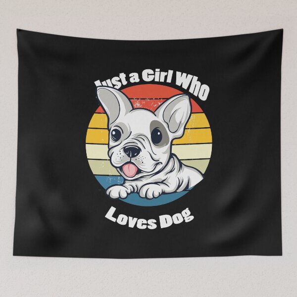 Item preview, Just A Girl Who Loves Dogs designed and sold by HeroProd.