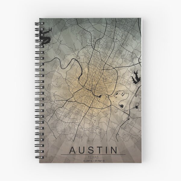 Item preview, Austin TX Artistic Map designed and sold by Interpret108.