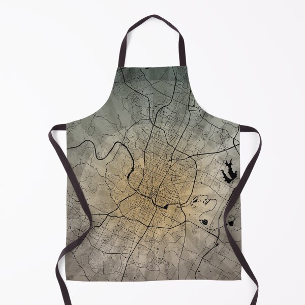 Item preview, Austin TX Artistic Map designed and sold by Interpret108.