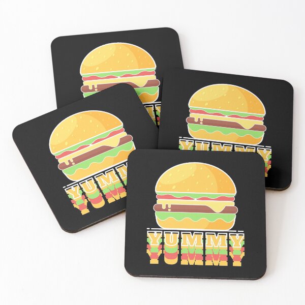 Item preview, Burger Yummy Fast Food Grill BBQ Food designed and sold by MooonTees.
