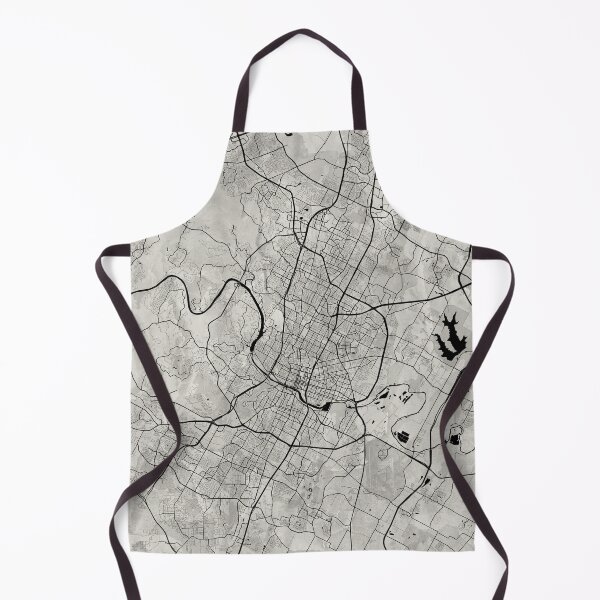 Item preview, Austin TX Neutral Artistic Map 2 designed and sold by Interpret108.