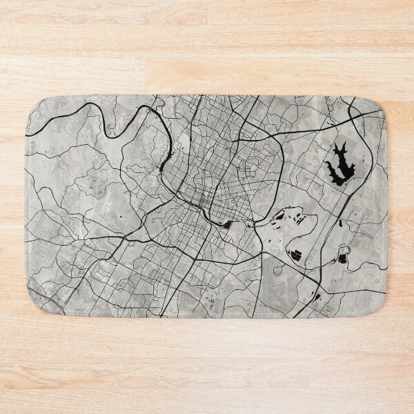 Item preview, Austin TX Neutral Artistic Map 2 designed and sold by Interpret108.