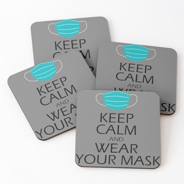 Item preview, Keep Calm and Wear Your Mask designed and sold by Jesus Bosque Pachot.