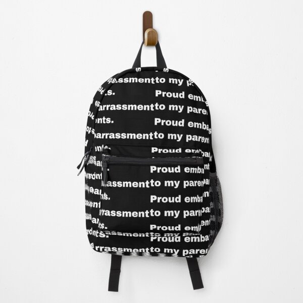 Item preview, Black and white text based T-shirt - Proud embarrassment to my parents. designed and sold by OffensiveTCG.