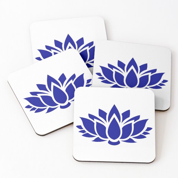 Item preview, Spring Lotus Flower In Blue designed and sold by RosieSunflower.