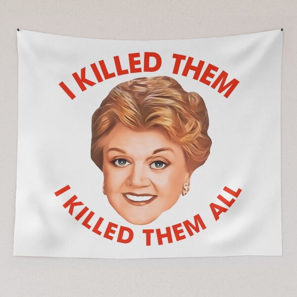 Item preview, I Killed Them, I Killed Them All // Murder She Wrote Fan Art designed and sold by acquiesce13.
