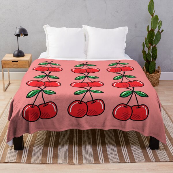 Item preview, Cute Cherries pattern designed and sold by Theleochick.