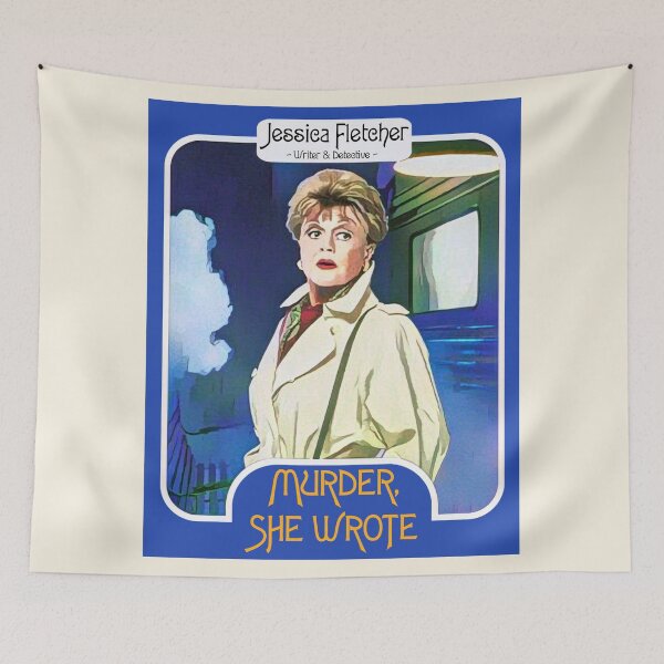 Item preview, Jessica Fletcher Trading Card ))(( Murder She Wrote Fan Art designed and sold by acquiesce13.