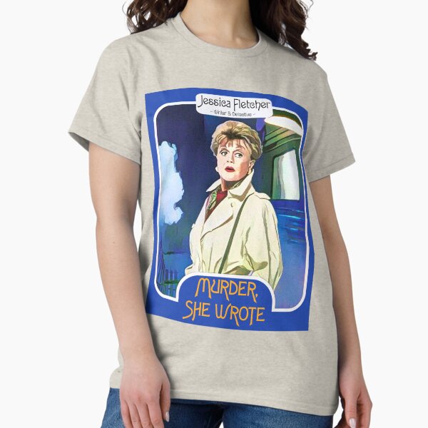 Vista previa del artículo con la obra «Jessica Fletcher Trading Card)) ((Murder She Wrote Fan Art)», diseñado y vendido por acquiesce13.