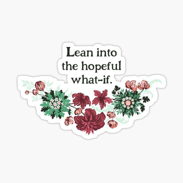 Item preview, Lean Into The Hopeful What If designed and sold by fabfeminist.