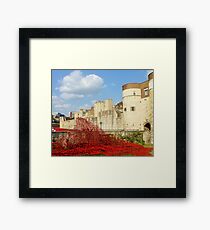 Wave of Blood-Tower of London Framed Print