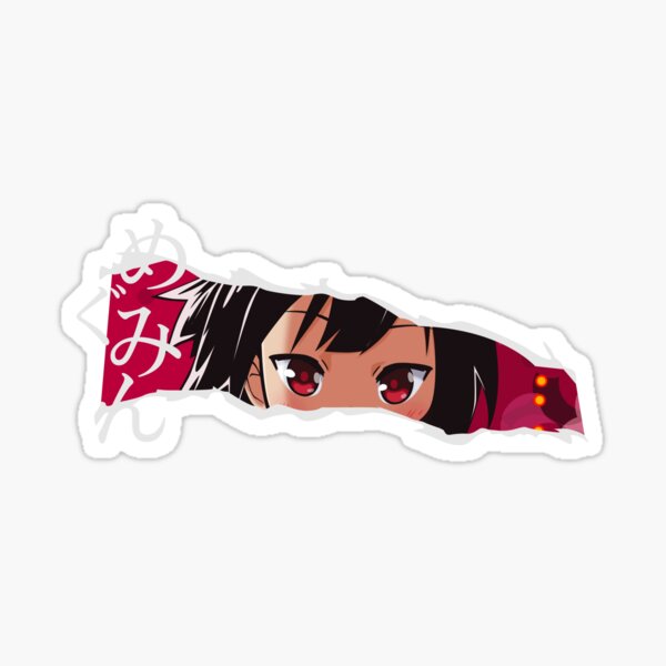 SRBB1070 Kono Subarashii Sekai ni Shukufuku wo! - Megumin Sticker anime