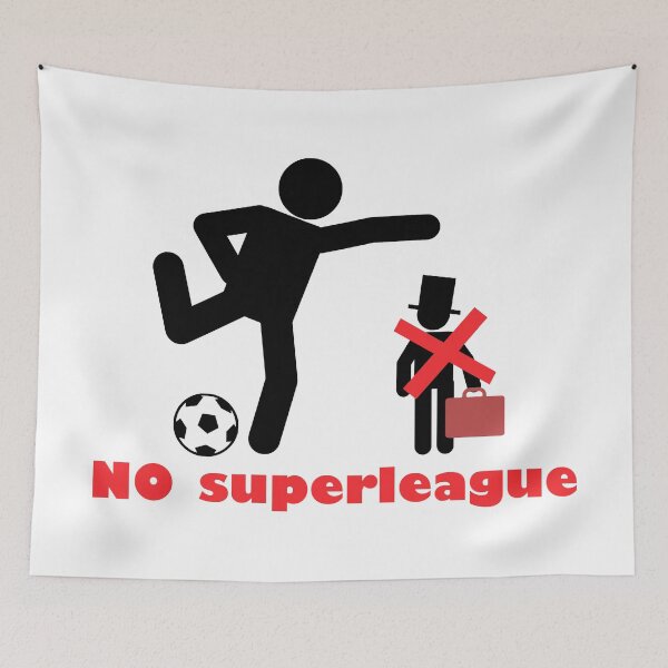 Item preview, No superleague, save football for the fans designed and sold by Xdelacra.