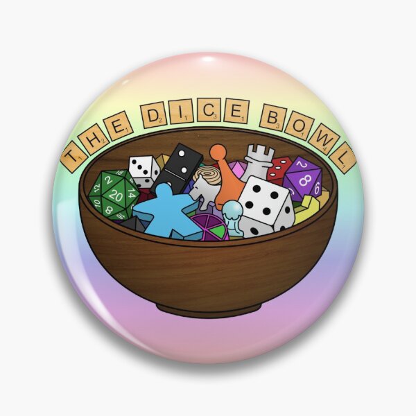 Item preview, The Dice Bowl Logo with background designed and sold by TheDiceBowl.