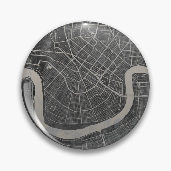 Item preview, New Orleans Louisiana Neutral Artistic Map designed and sold by Interpret108.
