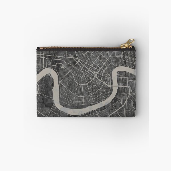 Item preview, New Orleans Louisiana Neutral Artistic Map designed and sold by Interpret108.