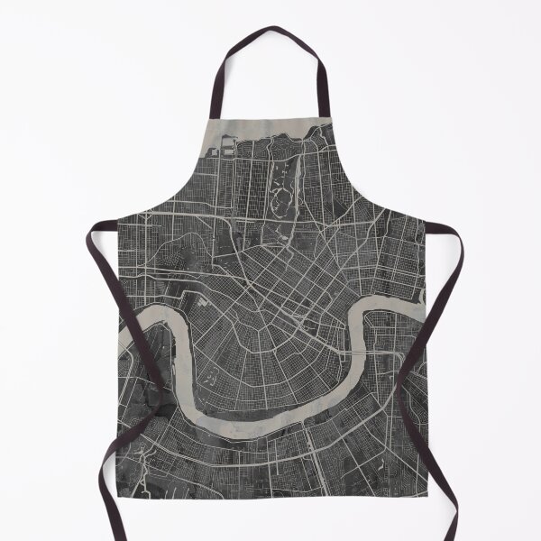 Item preview, New Orleans Louisiana Neutral Artistic Map designed and sold by Interpret108.