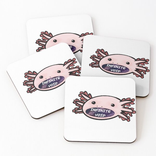 Item preview, Infinite Void Space Axolotl  designed and sold by panoxur.