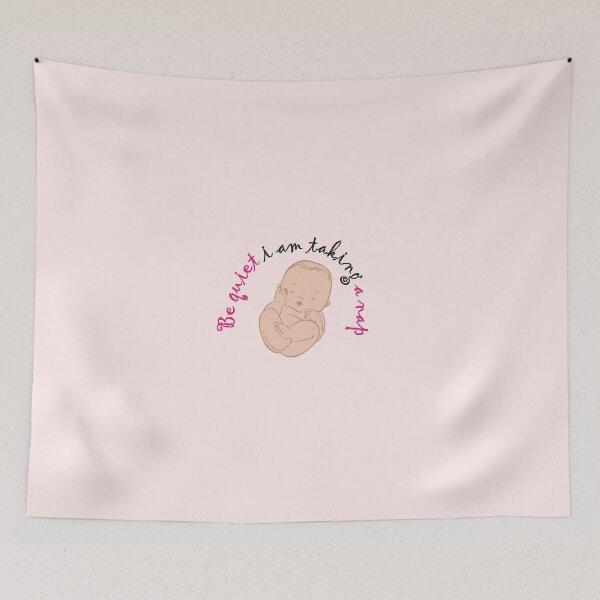 Item preview, Be quiet i am taking a nap: funny Be quiet i am taking a nap Gift For pregnant Mom, sister and wife designed and sold by hichamchim.