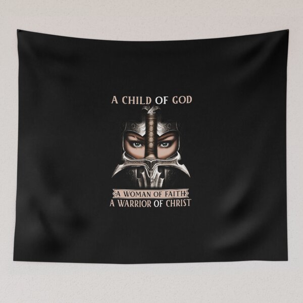Item preview, A Child Of God A Woman Of Faith A Warrior Of Christ designed and sold by HelenKirlin.