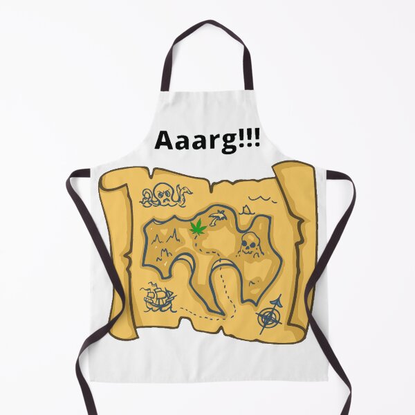 Item preview, Weed Lovers, Pirate Treasure Map #3 designed and sold by Hypnotees.