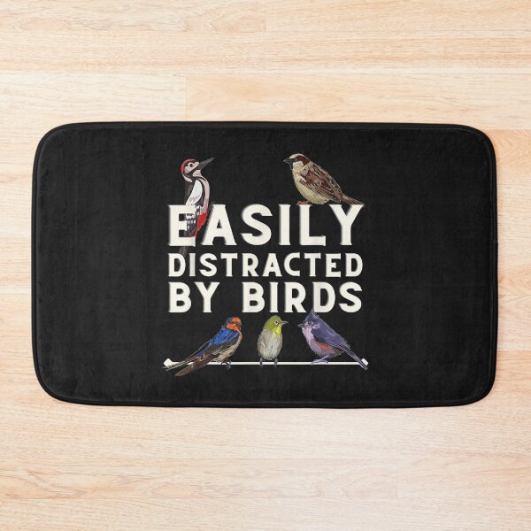 Item preview, Easily Distracted By Birds  Funny Bird Lover  Birdwatching TShirt91 designed and sold by etamarapk.