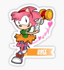 Sonic the Fighters - Amy Rose Sticker