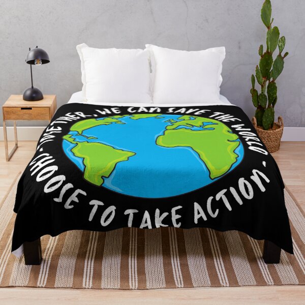 Item preview, Together, We Can Save The World. Choose To Take Action. designed and sold by JellyBeenzz.