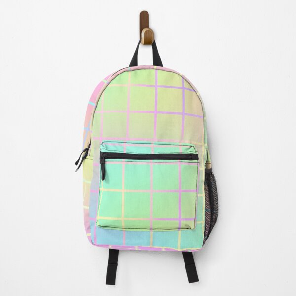 Item preview, Iridescent Geometric Square Grid Pattern 10 designed and sold by GeeHanz.