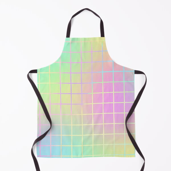 Item preview, Iridescent Geometric Square Grid Pattern 10 designed and sold by GeeHanz.