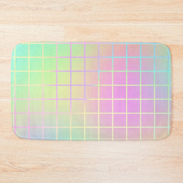 Item preview, Iridescent Geometric Square Grid Pattern 10 designed and sold by GeeHanz.